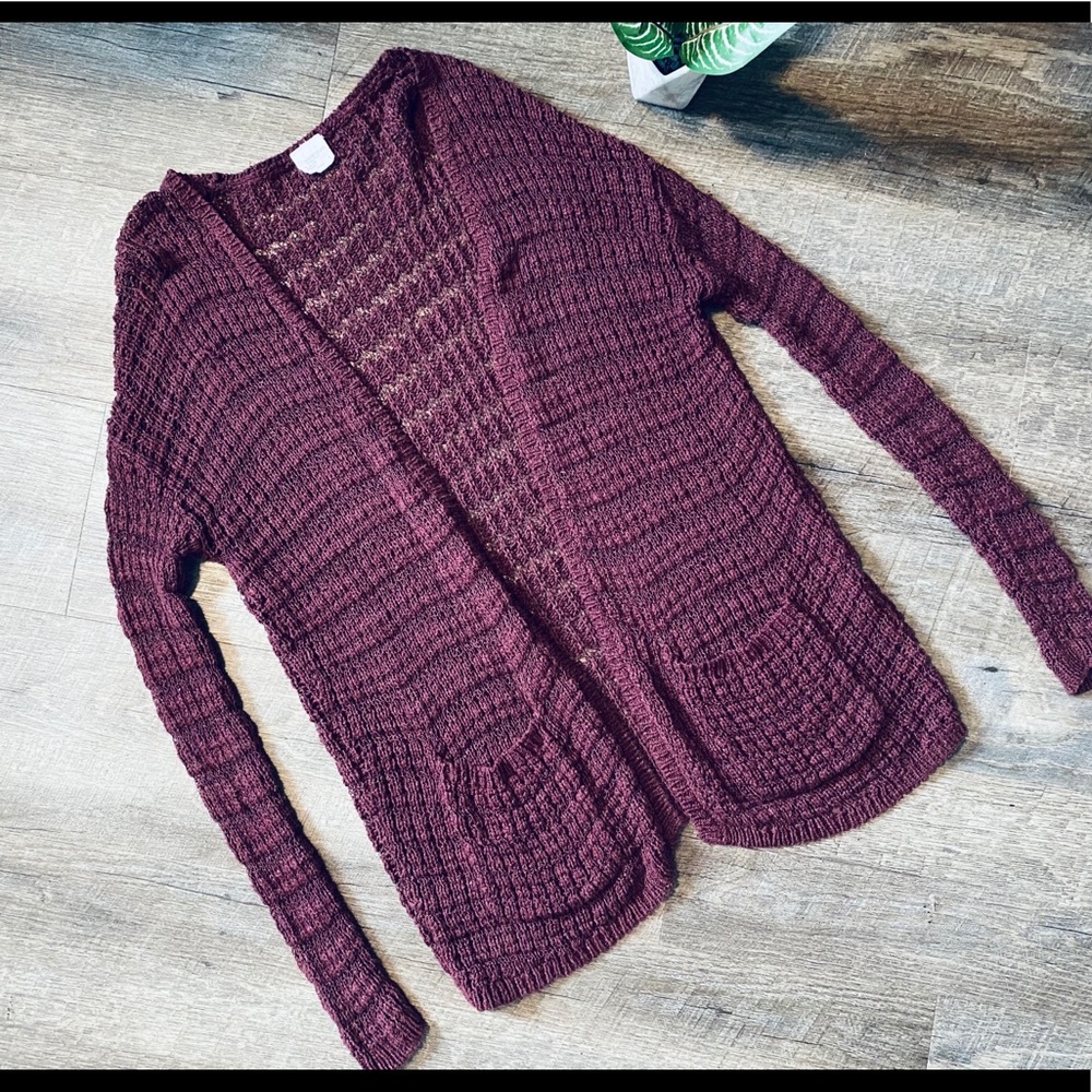 Full Tilt Loose Knit Cardigan